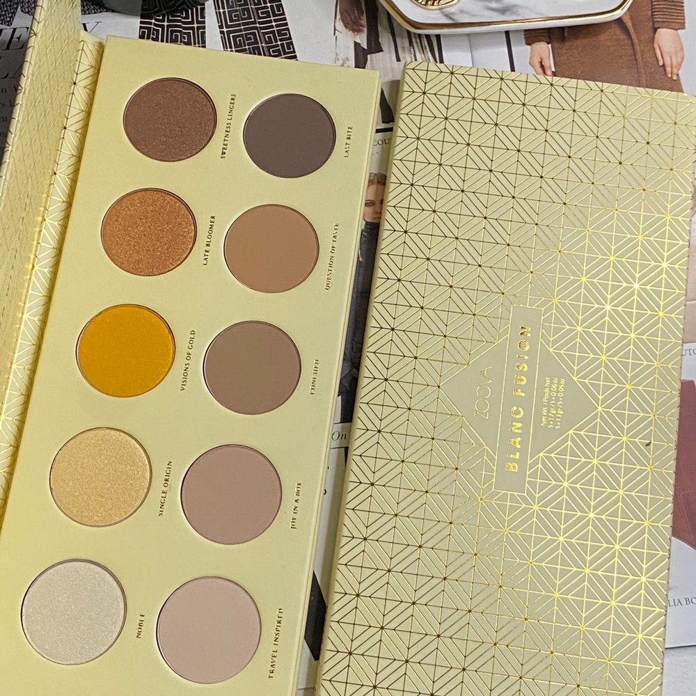 Zoeva Blanc Fusion | Neutral Eyeshadow palette